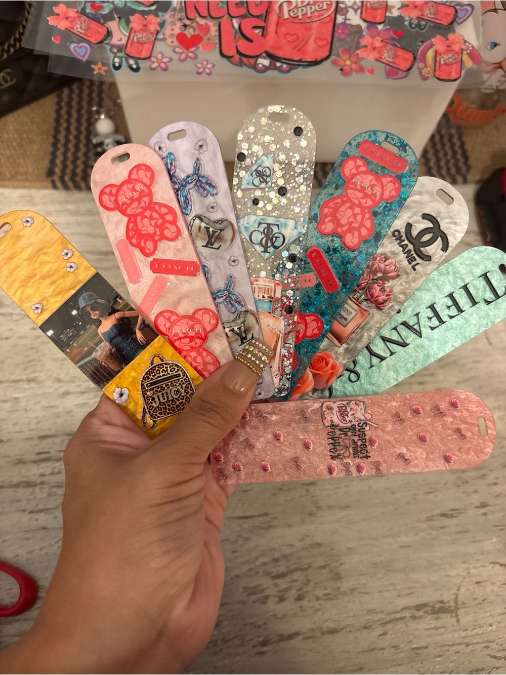 Custom Resin Bookmark - Picture 2 of 5